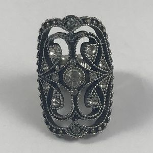 Vintage Jewelry - Vintage Silver Tone Ring, Vintage Jewelry, Size 6 Vintage Jewelry - Vintage Silver Tone Ring, Vintage Jewelry, Size 6
